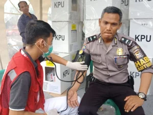 Usai Amankan Pemilu 2019 Anggota Polisi Dirawat di Rumah Sakit