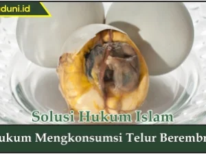Hukum Mengkonsumsi Telur Berembrio