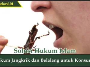 Hukum Jangkrik dan Belalang untuk Konsumsi