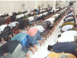Tarawih Malam Pertama di Masjid Al-Istiqamah Pidie Jaya  Dipadati Jamaah