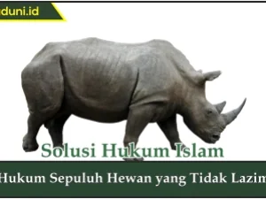 Hukum Sepuluh Hewan yang Tidak Lazim