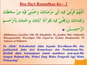 Doa Hari Kedua Ramadhan dan Fadhilah Tarawih Malam Kedua