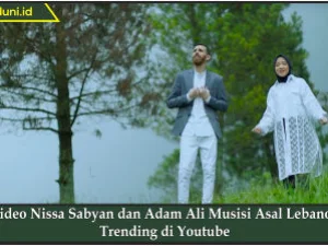 Video Nissa Sabyan dan Adam Ali Musisi Asal Lebanon, Trending di Youtube