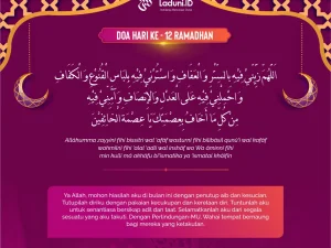 Doa Puasa Ramadhan Hari Keduabelas dan Hikmahnya