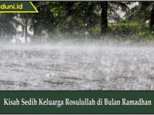Kisah Sedih Keluarga Rosulullah di Bulan Ramadhan