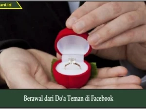 Berawal dari Do'a Teman di Facebook