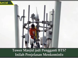 Tower Masjid jadi Pengganti BTS? Inilah Penjelasan Menkominfo