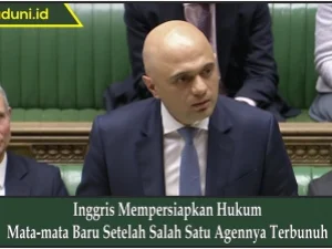 Inggris Mempersiapkan Hukum Mata-mata Baru Setelah Salah Satu Agennya Terbunuh