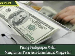 Perang Perdagangan Mulai Menghantam Pasar Asia dalam Empat Minggu Ini