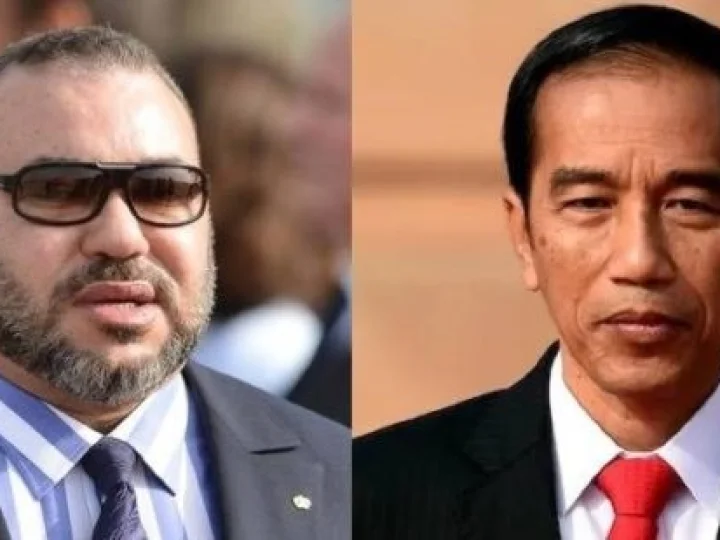 Raja Maroko Ucapkan Selamat kepada Joko Widodo