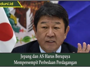Jepang dan AS Harus Berupaya Mempersempit Perbedaan Perdagangan