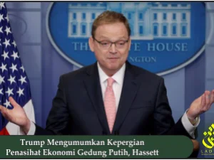 Trump Mengumumkan Kepergian Penasihat Ekonomi Gedung Putih, Hassett