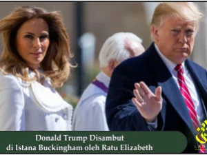 Donald Trump Disambut di Istana Buckingham oleh Ratu Elizabeth