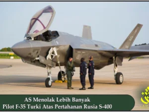 AS Menolak Lebih Banyak Pilot F-35 Turki Atas Pertahanan Rusia S-400
