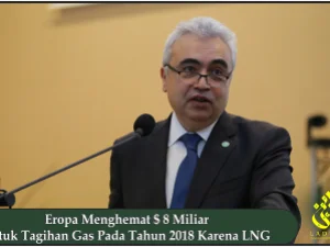 Eropa Menghemat $ 8 Miliar untuk Tagihan Gas Pada Tahun 2018 Karena LNG