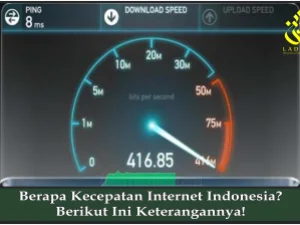 Berapa Kecepatan Internet Indonesia? Berikut Ini Keterangannya!
