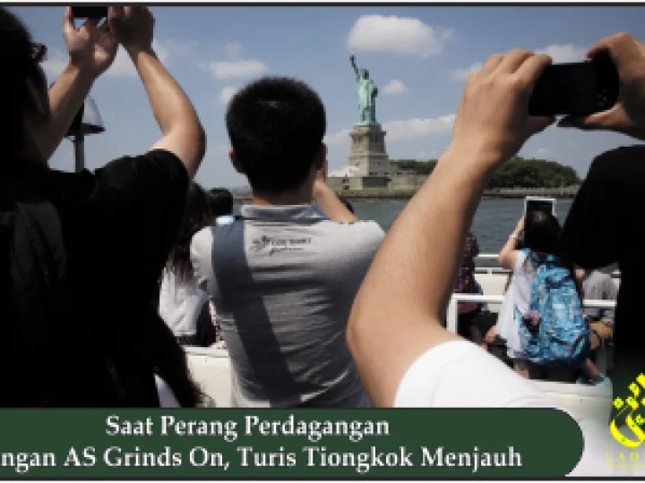 Saat Perang Perdagangan dengan AS Grinds On, Turis Tiongkok Menjauh