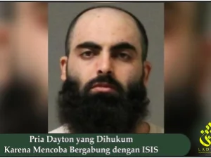 Pria Dayton yang Dihukum Karena Mencoba Bergabung dengan ISIS