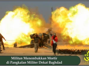 Militan Menembakkan Mortir di Pangkalan Militer Dekat Baghdad