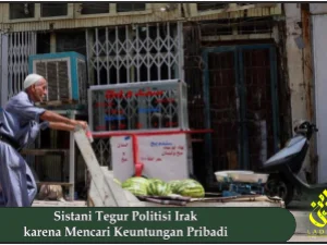 Sistani Tegur Politisi Irak karena Mencari Keuntungan Pribadi