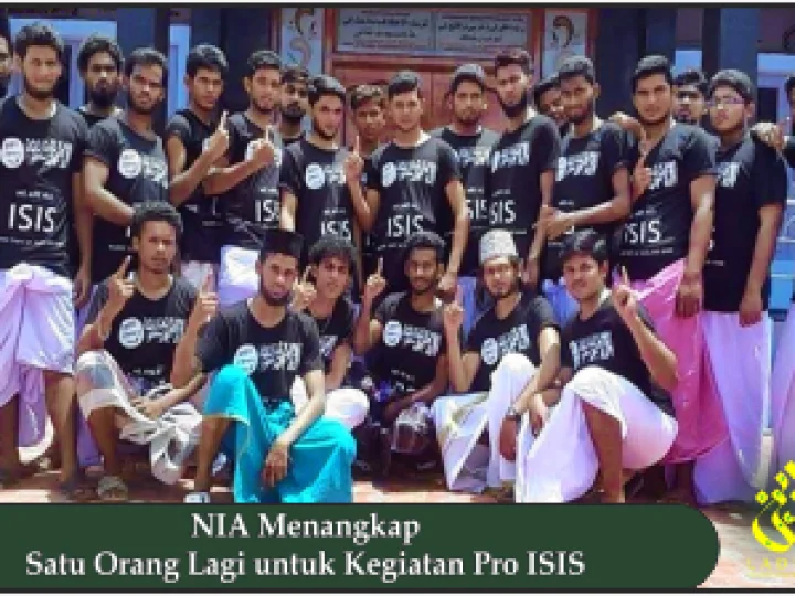 NIA Menangkap Satu Orang Lagi untuk Kegiatan Pro ISIS