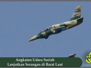 Angkatan Udara Suriah Lanjutkan Serangan di Barat Laut