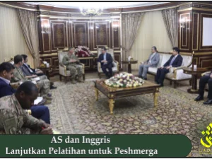 AS dan Inggris Lanjutkan Pelatihan untuk Peshmerga