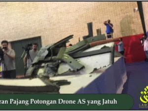 Iran Pajang Potongan Drone AS yang Jatuh