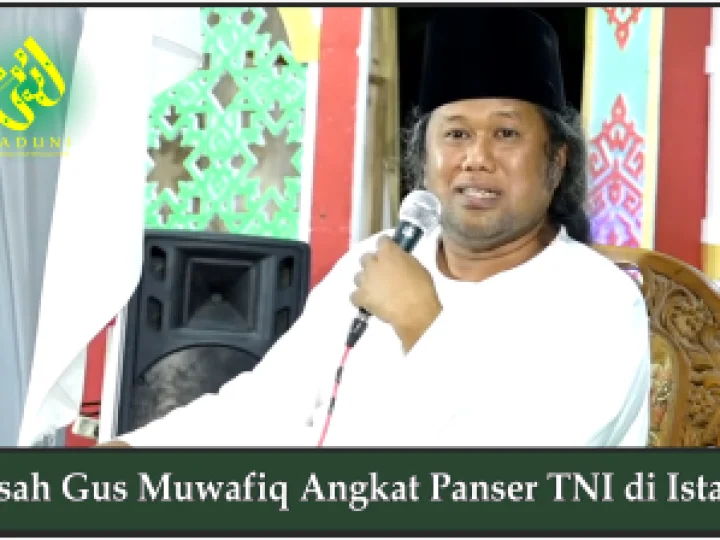 Kisah Gus Muwafiq Angkat Panser TNI di Istana