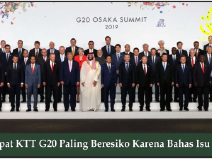 Rapat KTT G20 Paling Beresiko Karena Bahas Isu Ini