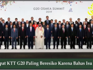 Rapat KTT G20 Paling Beresiko Karena Bahas Isu Ini