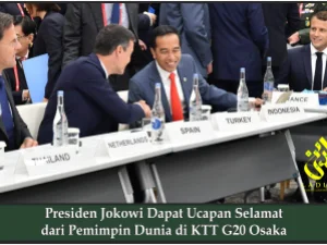 Presiden Jokowi Dapat Ucapan Selamat dari Pemimpin Dunia di KTT G20 Osaka