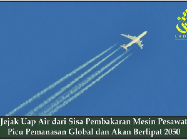 Jejak Uap Air dari Sisa Pembakaran Mesin Pesawat Picu Pemanasan Global dan Akan Berlipat 2050