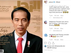 Presiden Jokowi Menjadi Sampul Majalah Arab Saudi, Bahas Apa Saja?