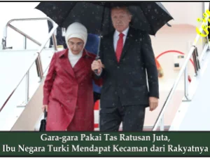 Gara-gara Pakai Tas Ratusan Juta, Ibu Negara Turki Mendapat Kecaman dari Rakyatnya