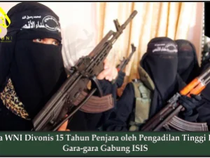 Dua WNI Divonis 15 Tahun Penjara oleh Pengadilan Tinggi Irak Gara-gara Gabung ISIS