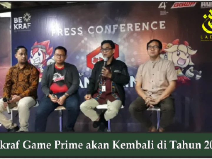 Bekraf Game Prime akan Digelar 13-14 Juli 2019