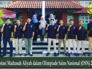 Madrasah Aliyah Raih Posisi Ke-2 Tingkat Nasional dalam Olimpiade Sains Nasional (OSN) 2019