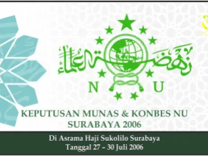 BAHTSUL MASAIL AD-DINIYYAH AL-WAQI’IYYAH MUNAS ALIM ULAMA & KONBES NU Surabaya, 27-30 Juli 2006 M
