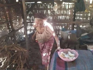 Nenek Ini Rela Tidur dan Makan Sepiring dengan 8 Ekor Kucing