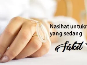 Sakit itu Penghapus Dosa