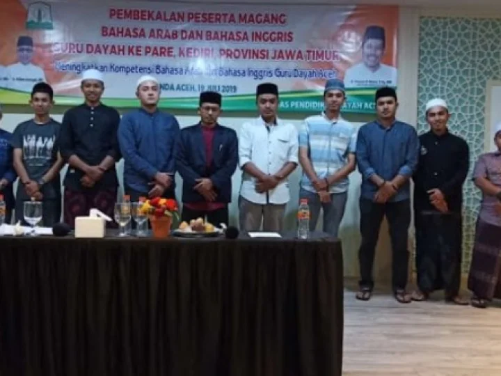 5 Teungku Dayah MUDI Samalanga Magang Bahasa Inggris ke Kampung Inggris Pare
