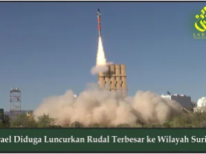 Israel Diduga Luncurkan Rudal Terbesar ke Wilayah Suriah