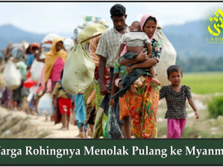 Warga Rohingnya Menolak Pulang ke Myanmar