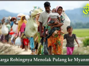 Warga Rohingnya Menolak Pulang ke Myanmar