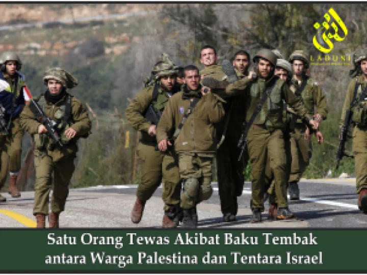 Satu Orang Tewas Akibat Baku Tembak antara Warga Palestina dan Tentara Israel