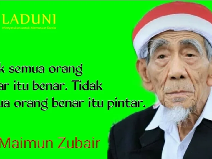 Sebelum Wafat, Inilah Pesan Mbah Maimun Zubair yang Sangat Indah