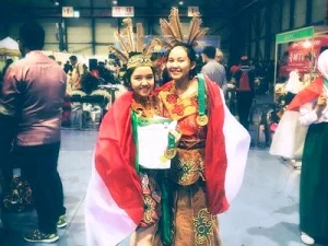 Kisah Sukses Putri Dayak yang Raih Juara Tingkat Dunia di Korsel