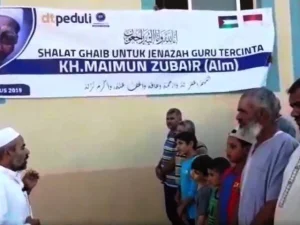 Cinta Indonesia, Muslim Palestina Turut Shalat Ghaib untuk Mbah Maimun