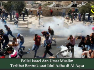 Polisi Israel dan Umat Muslim Terlibat Bentrok saat Idul Adha di Al Aqsa